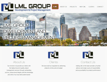 Tablet Screenshot of lmlgroupllc.com